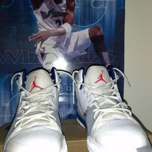 My son's size 10.5 Jordans only $36